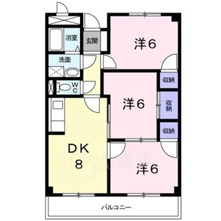 フローレンスS・Y【3階】の間取り