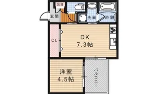 Maison de Raffine2【3階】の間取り