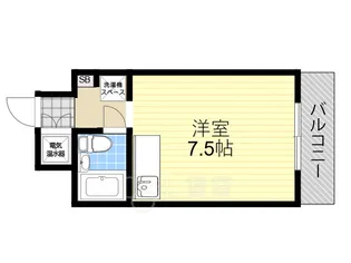 シティハイム新大阪【8階】の間取り