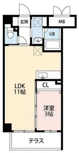 石塚ハイム【3階】の間取り