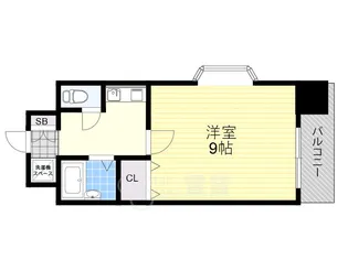 セブンハイツ【4階】の間取り