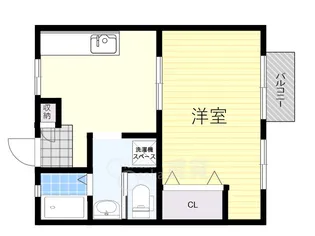 タウンコート【2階】の間取り