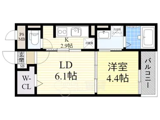 パル池田2【2階】の間取り