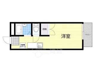 ハイツホシガキ【1階】の間取り