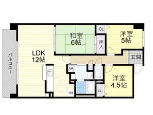 Minoo Hills【2階】の間取り