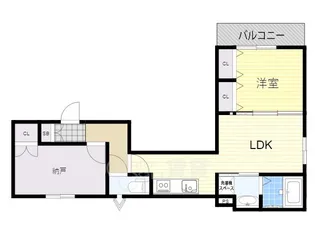 Solvida吹田【2階】の間取り