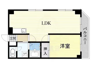 エクセルコート千里丘【2階】の間取り