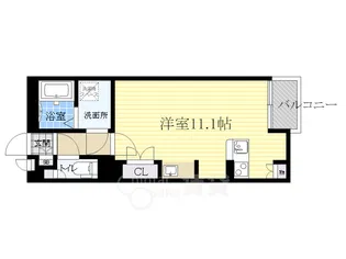 リバーサイド1【2階】の間取り