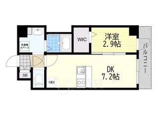 ファーストフィオーレ吹田ウインズテラス【3階】の間取り