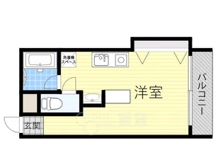 ベルハイム江坂【2階】の間取り