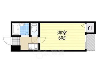 フレンド豊新【3階】の間取り