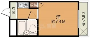 ロイヤルミサワ【3階】の間取り
