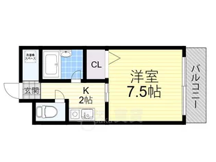 ESTUDIO豊中【3階】の間取り