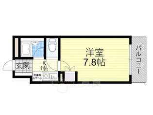 シンフォニーレジデンス柴原【3階】の間取り