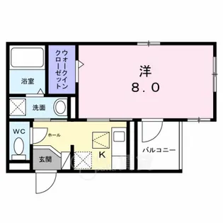 コンテ池田【1階】の間取り