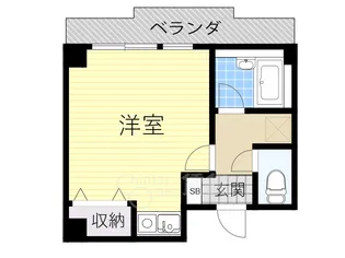 西田ハイツパート2【3階】の間取り