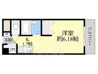 メルクマールK【3階】の間取り