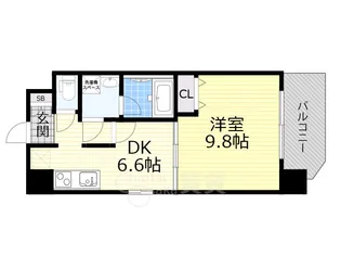 La Douceur豊中南【9階】の間取り