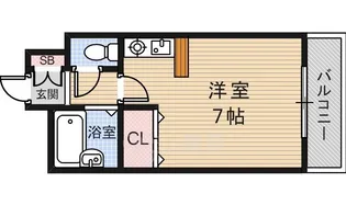 サンライズセカンド【3階】の間取り
