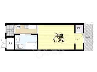 ピアスアパート【2階】の間取り