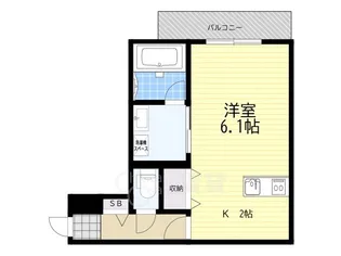 BLISS GATE ISHIBASHI【2階】の間取り
