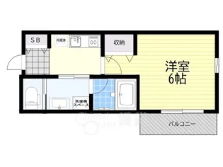 BLISS GATE ISHIBASHI【3階】の間取り
