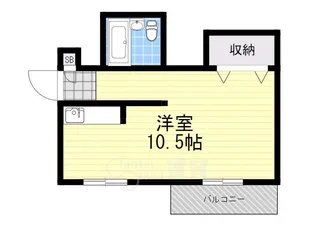 レオパードウエハラ【3階】の間取り