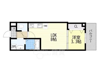 シエーナ川西中央3【2階】の間取り