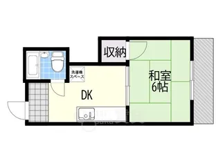 エンゼルハイム豊里【3階】の間取り