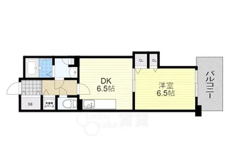 シティコート豊中二葉町【2階】の間取り