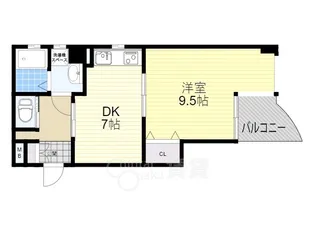 サンクチュアリ緑丘【2階】の間取り
