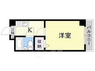 大桐ハイツ北【3階】の間取り