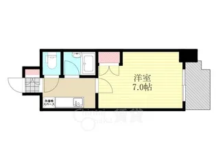 ローズコーポ新大阪9【9階】の間取り