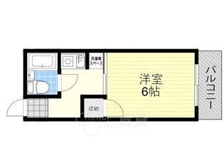 コンドミニアム美園【3階】の間取り