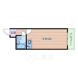 クレインビル中央町【1階】の間取り