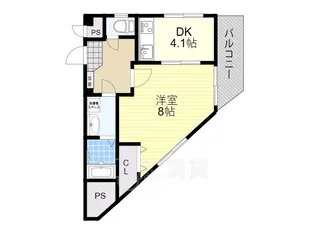 KAMITANI3【3階】の間取り