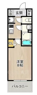 PHOENIX新大阪【8階】の間取り