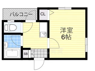 第2シャトーサンショウ【3階】の間取り