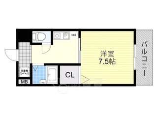 MS OGU【6階】の間取り