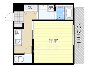 モレスヴィラ池田【1階】の間取り