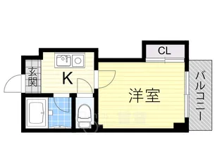 マンションセレーネ【7階】の間取り