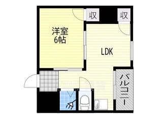 ピアファイブ【4階】の間取り