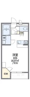 リビエルブランシェ2【1階】の間取り