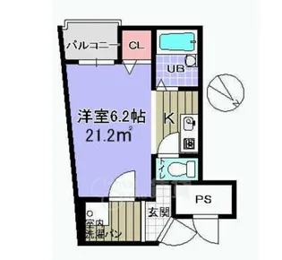 アークマンション【4階】の間取り