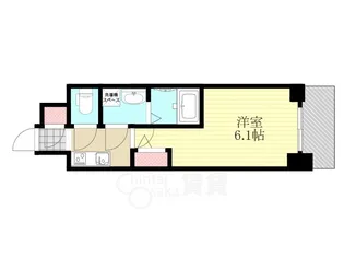 エスリード新大阪ラヴァーグ【6階】の間取り