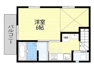 クラフトテラス豊南町南【2階】の間取り