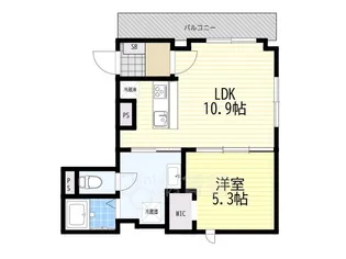 エルメゾンなごみ【3階】の間取り