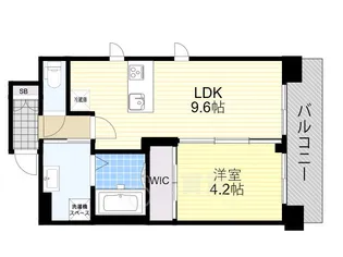 第26関根マンション【5階】の間取り