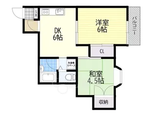 ピエールユカワ【1階】の間取り