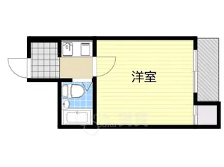 スリーデイズ新大阪【4階】の間取り